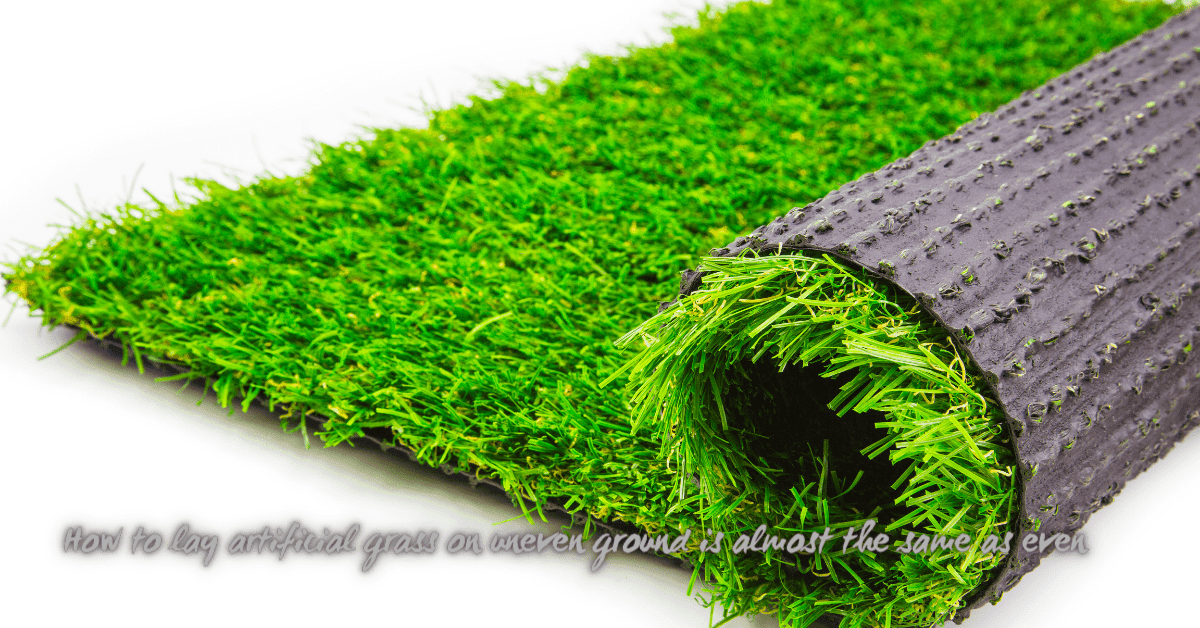 Can you lay artificial grass on top of concrete?