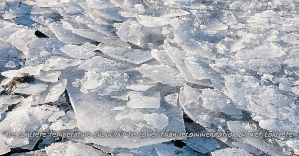 What is ice concrete?