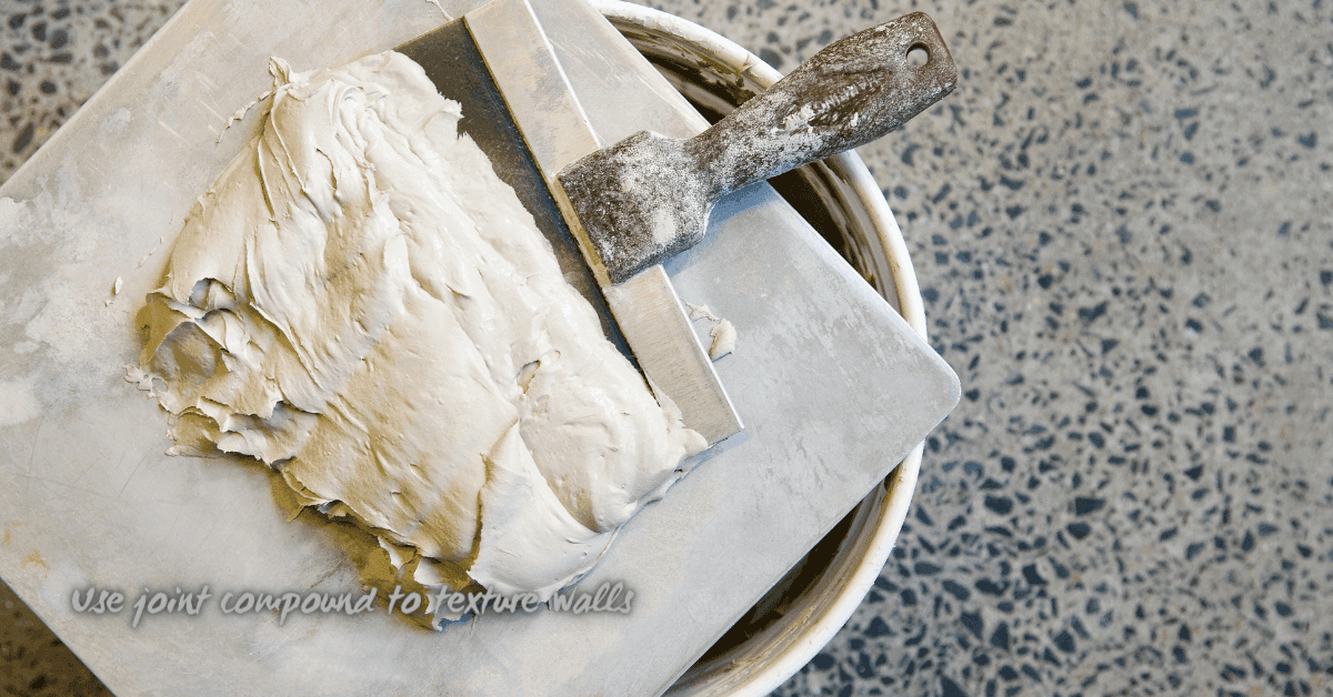 How to do knockdown texture without sprayer