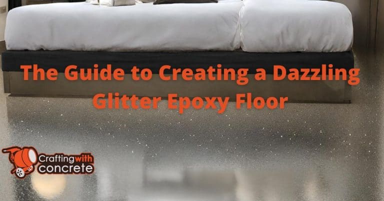 The Guide to Creating a Dazzling Glitter Epoxy Floor