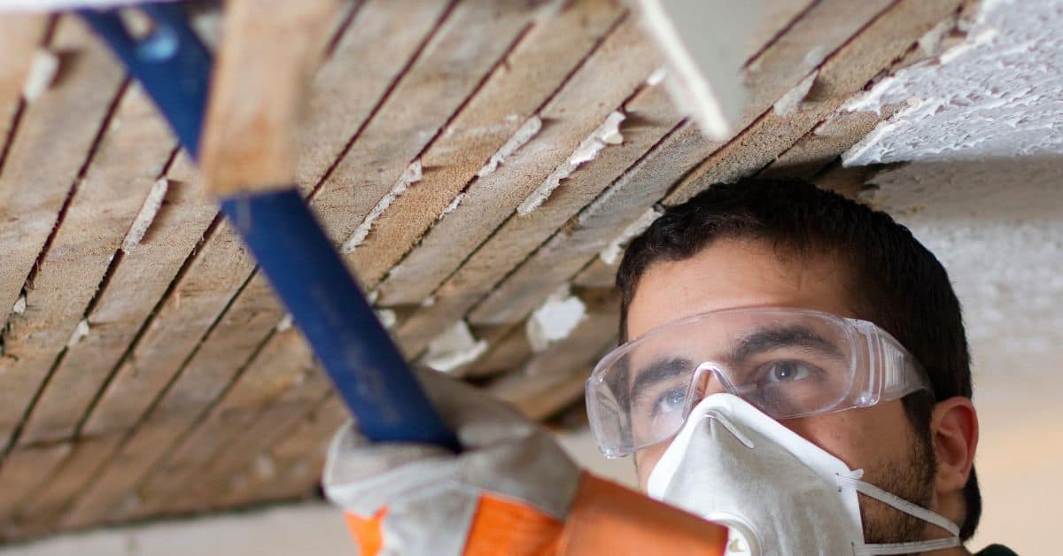A StepbyStep Guide How to Remove Plaster Ceiling with Wire Mesh