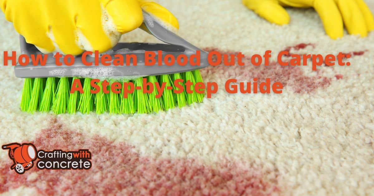 Blood Stain Removal Carpet Cleaning StepbyStep Guide