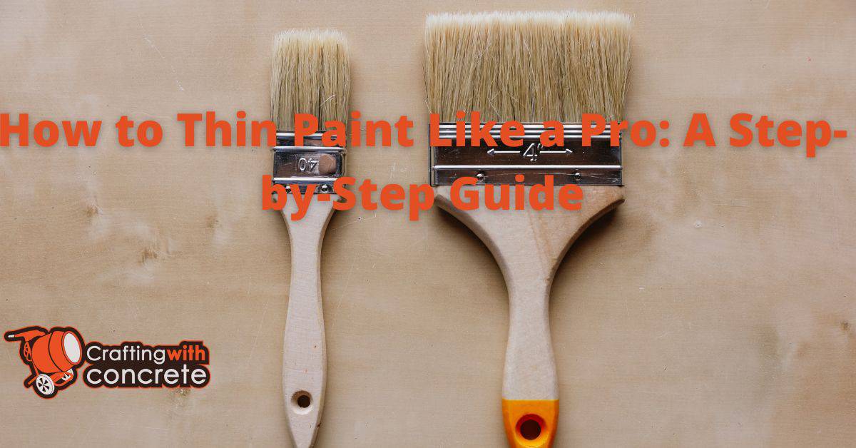 Pro Paint Thinning Guide Achieve a Flawless Finish