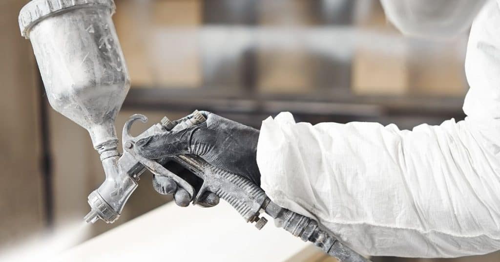 how long does spray paint take to dry on metal