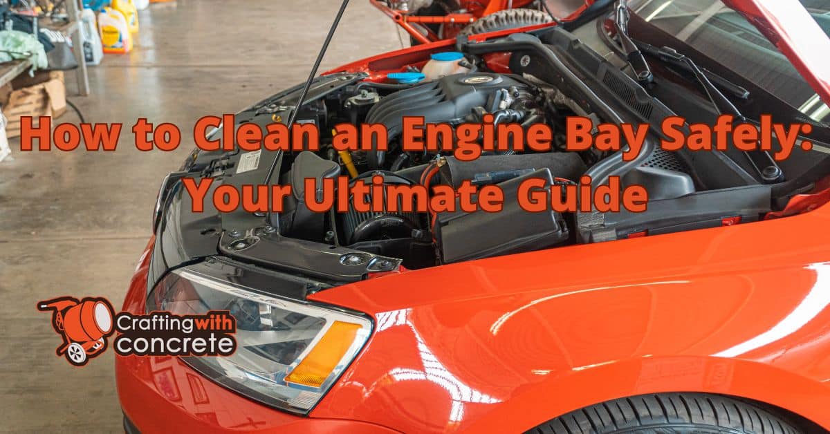 How to clean an engine bay safely