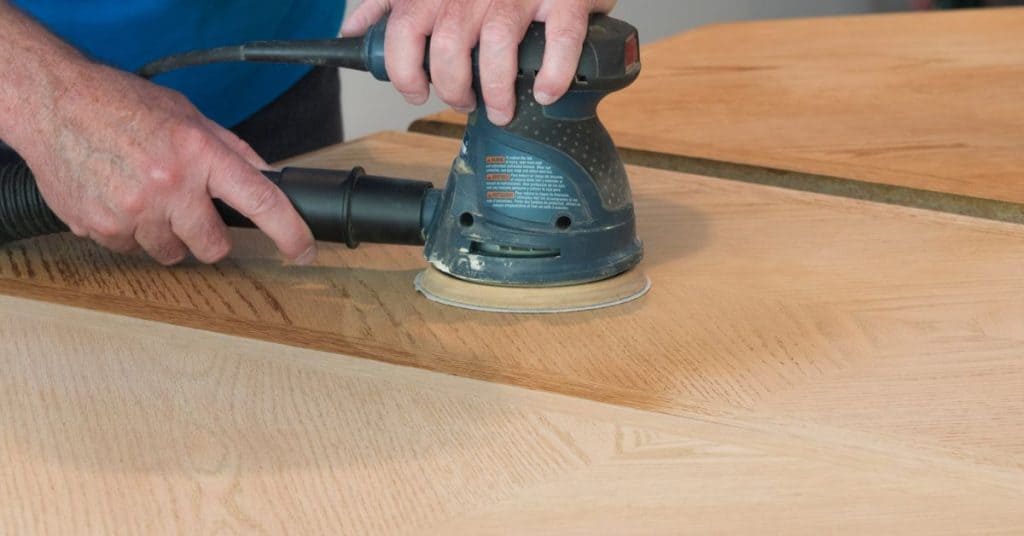 How to refinish a table that is not real wood