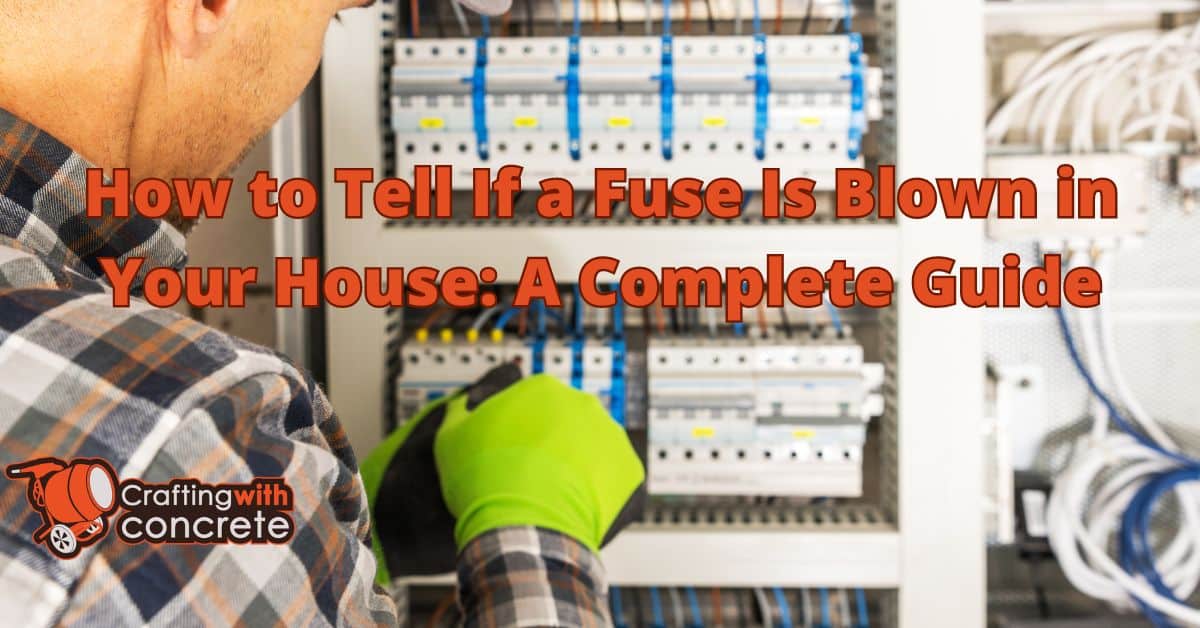How to tell if fuse is blown in house