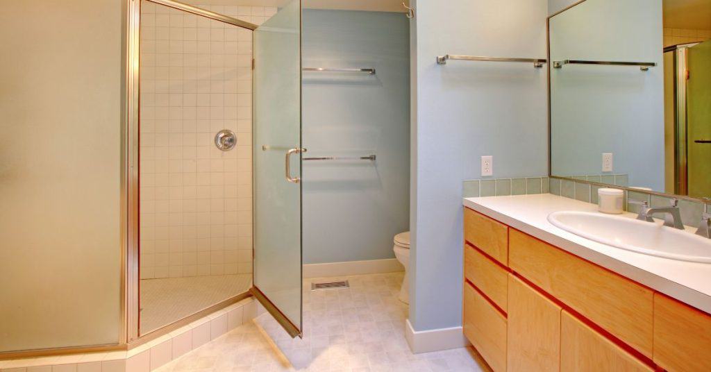 How to remove shower doors and frame