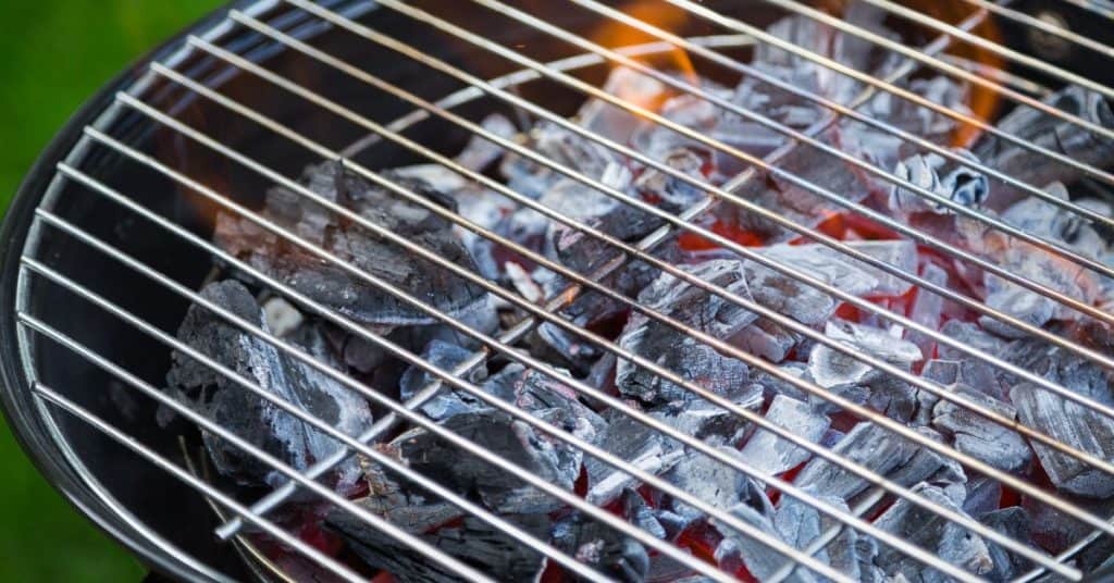 How much charcoal to use in a grill
