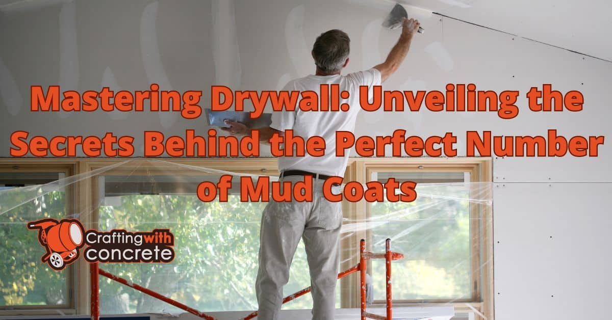 how many coats of mud on drywall