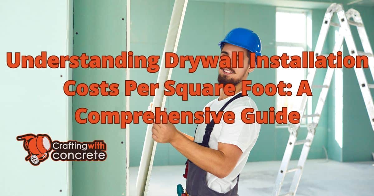 How much to install drywall per square foot