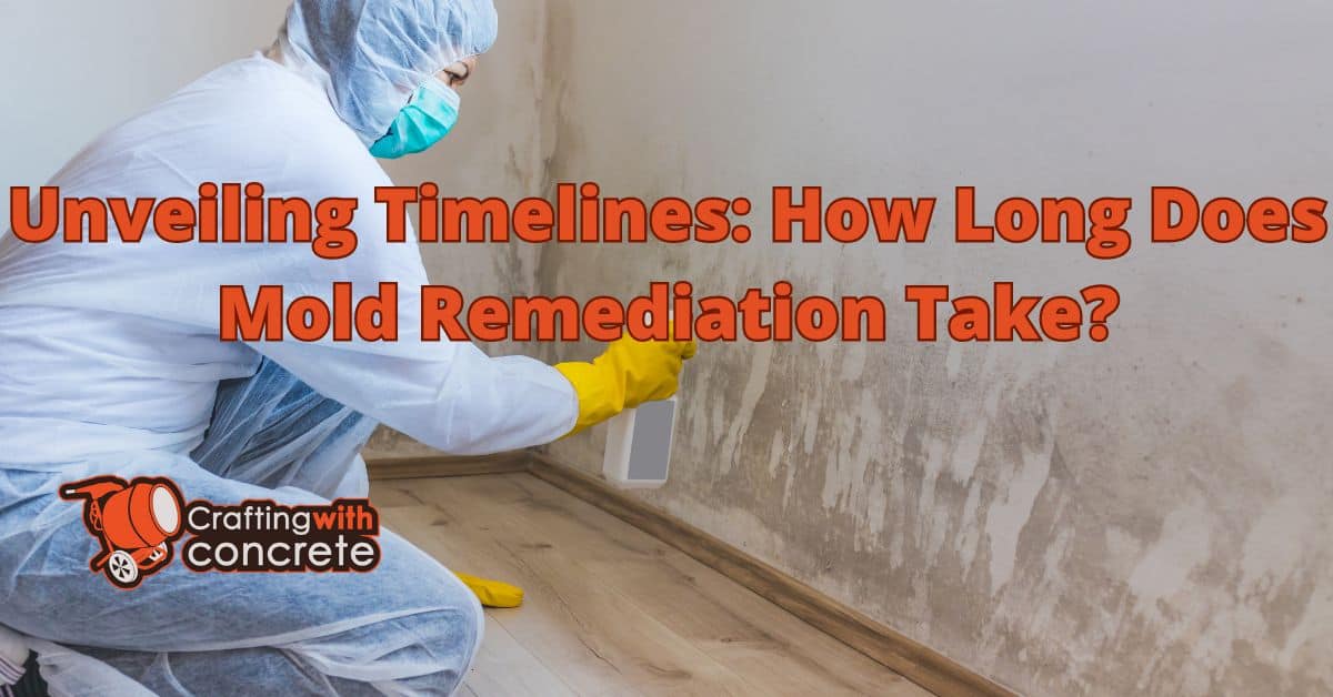 How long does mold remediation take