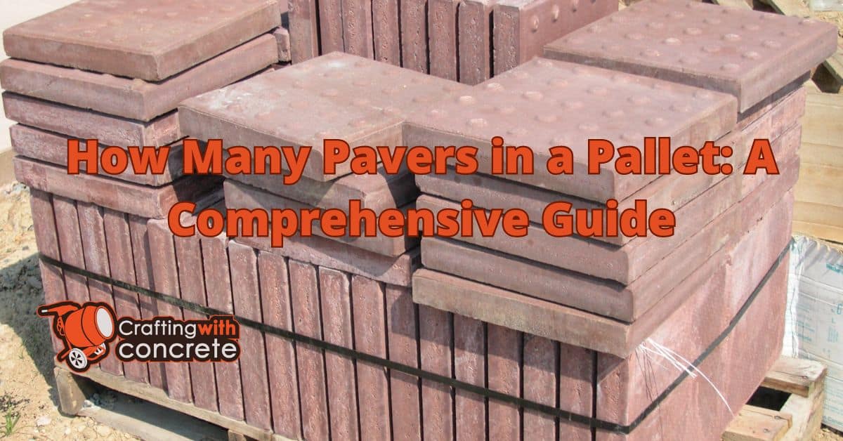 How many pavers in a pallet