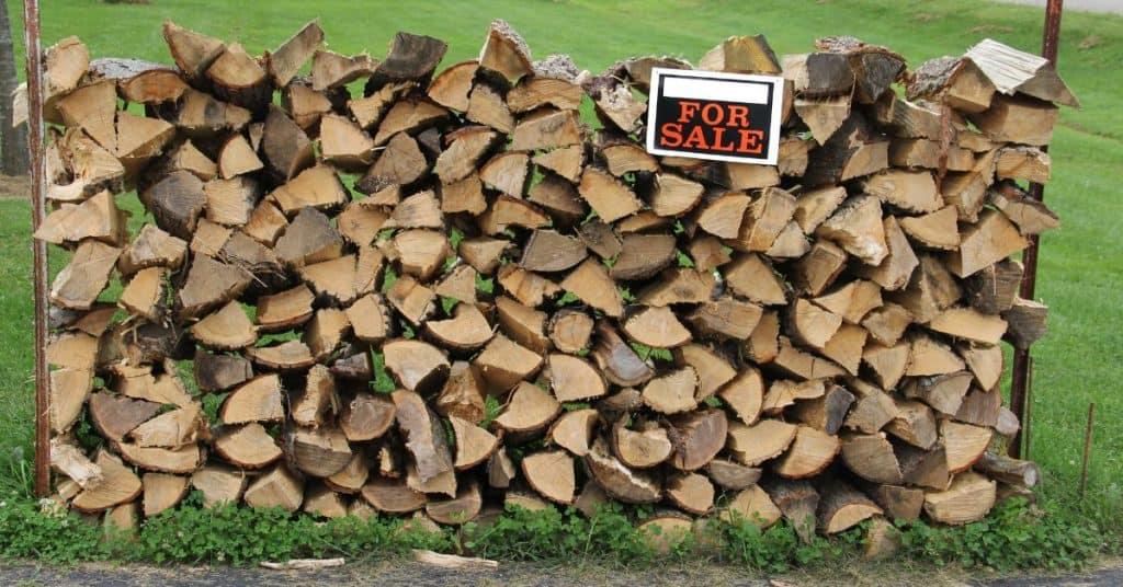 How much does a face cord of wood weigh