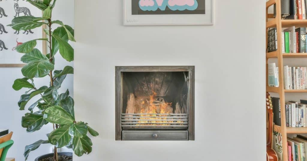 How much gas does a gas fireplace use