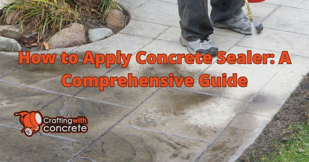 How to apply concrete sealer