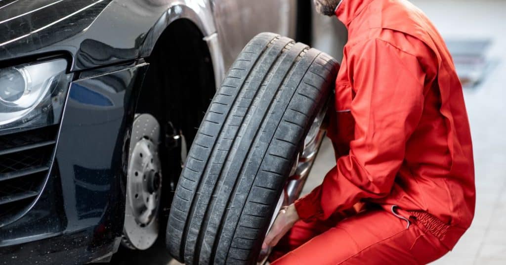 How to change a tire without a jack