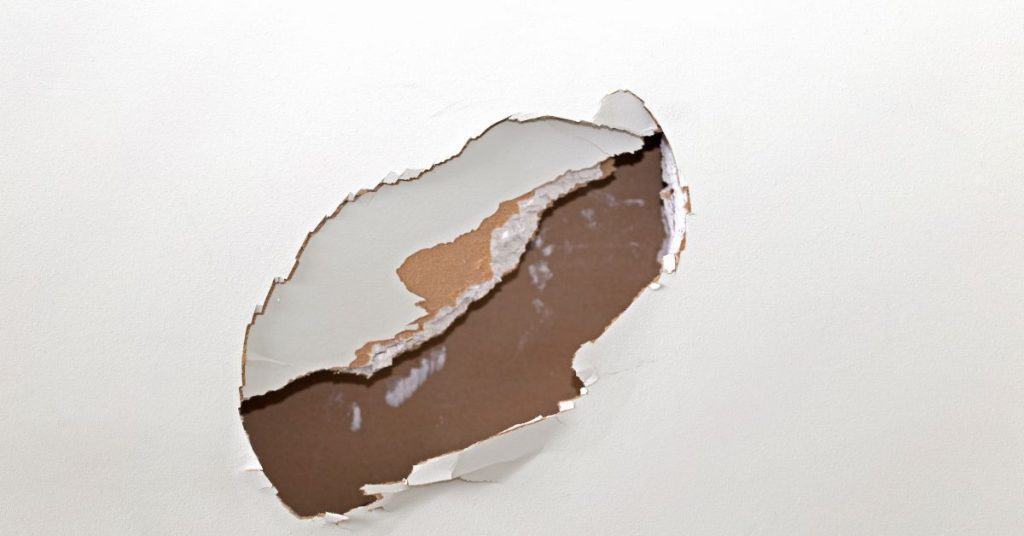 How to cover hole in wall