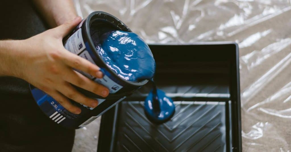 How to pour paint without making a mess