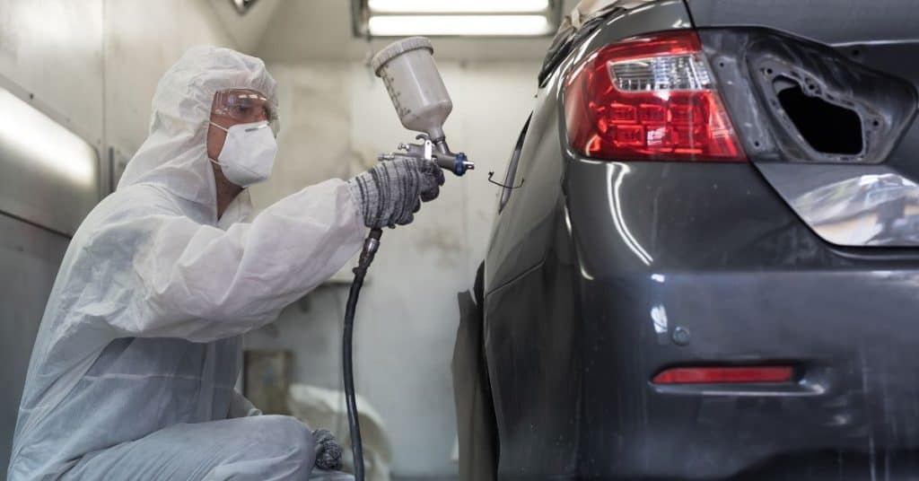 Why is my spray paint bubbling