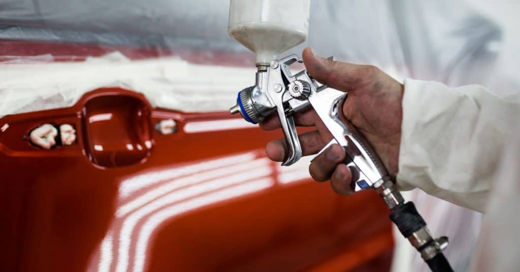 Why is my spray paint bubbling