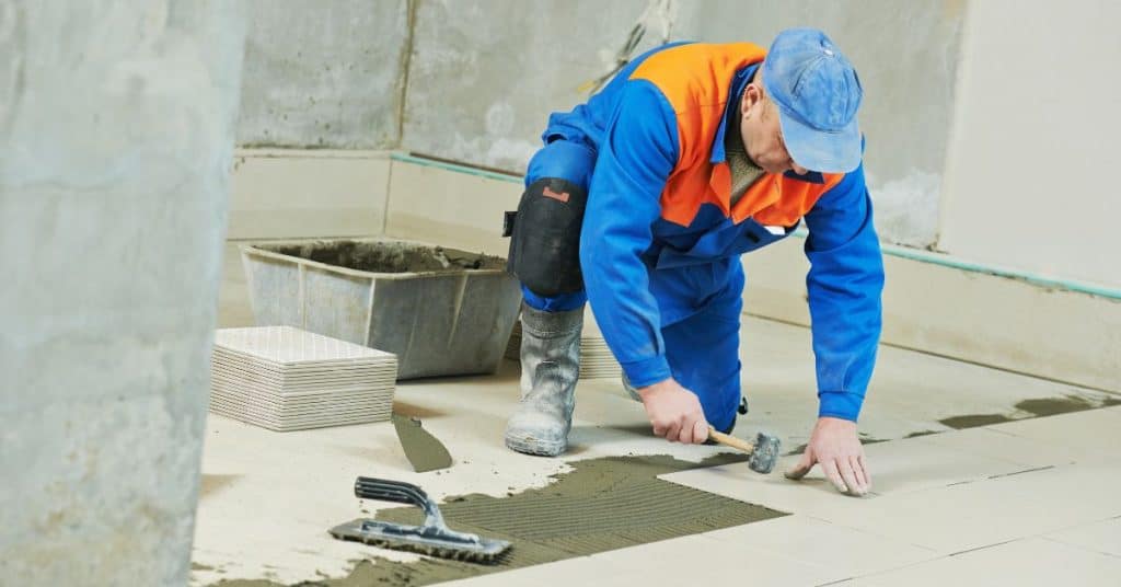 How long does tile take to set