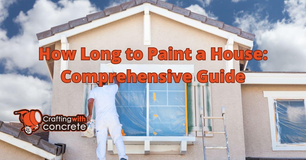 How long to paint a house