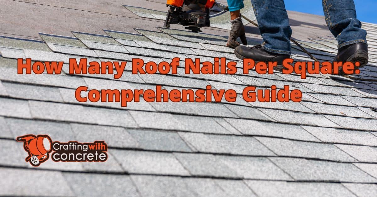 How many roof nails per square
