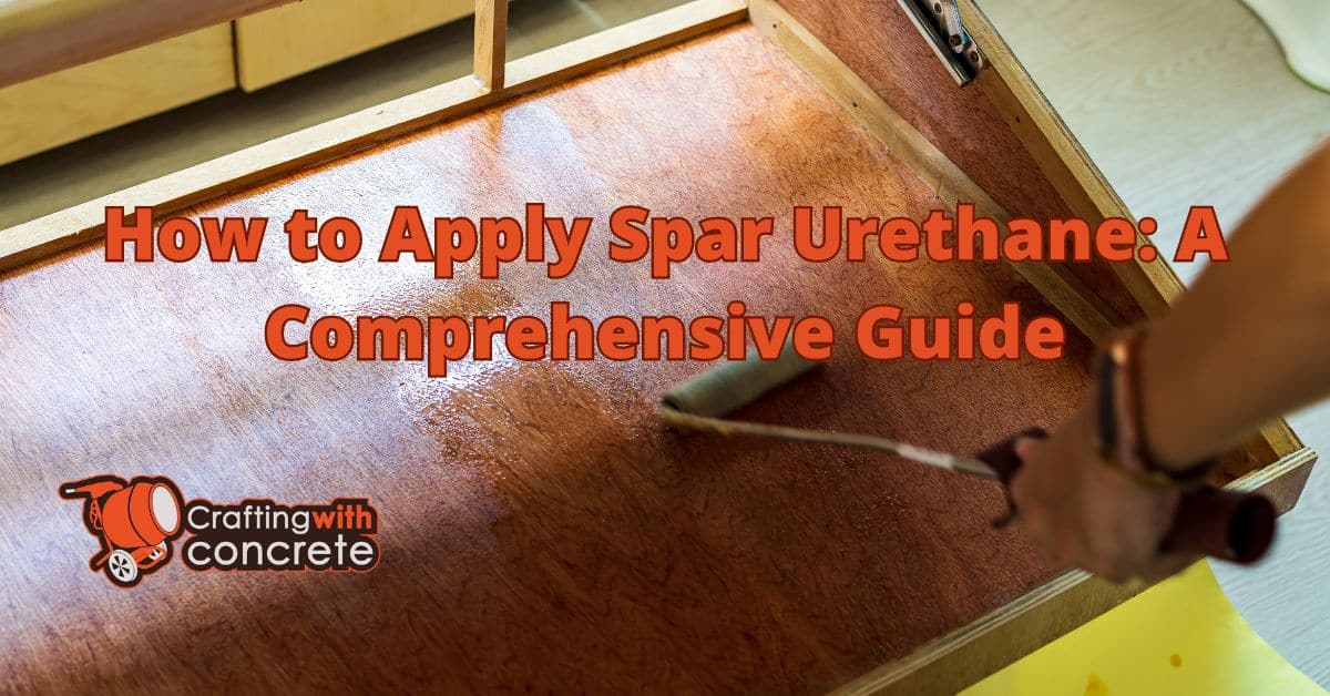 How to apply spar urethane