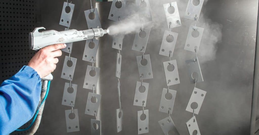 How to paint over powder coat