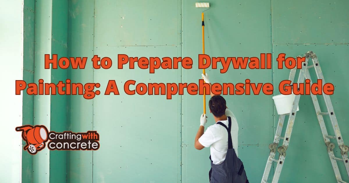 How to prepare drywall for painting