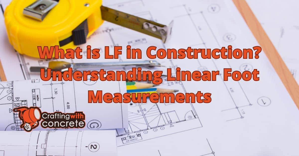 What is lf in construction