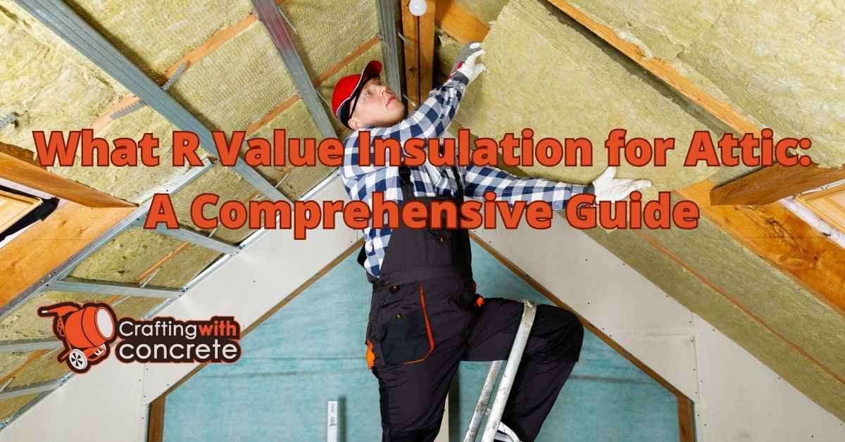 Optimal R-Value Insulation for Your Attic - craftingwithconcrete.com