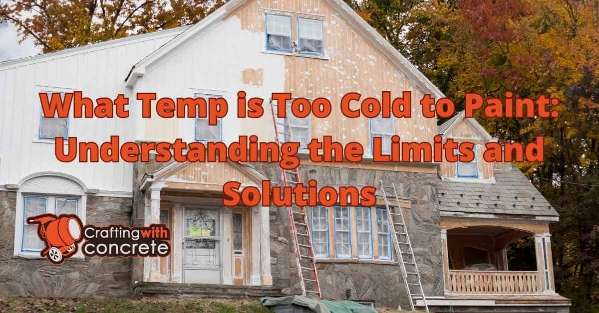 Ideal Temperatures for Painting Outdoors