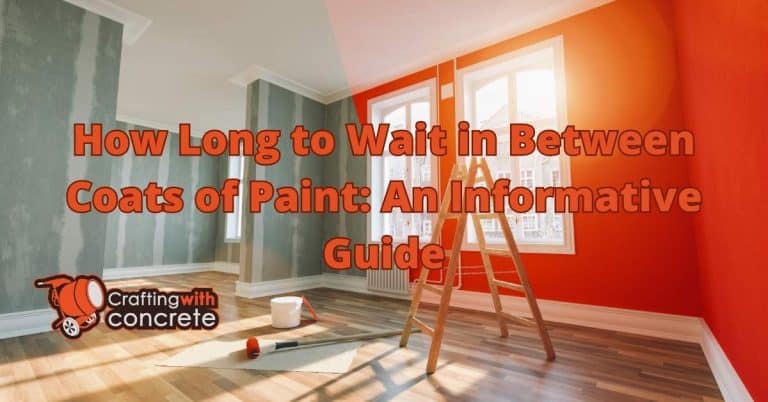 Optimal Wait Time Between Paint Coats - craftingwithconcrete.com