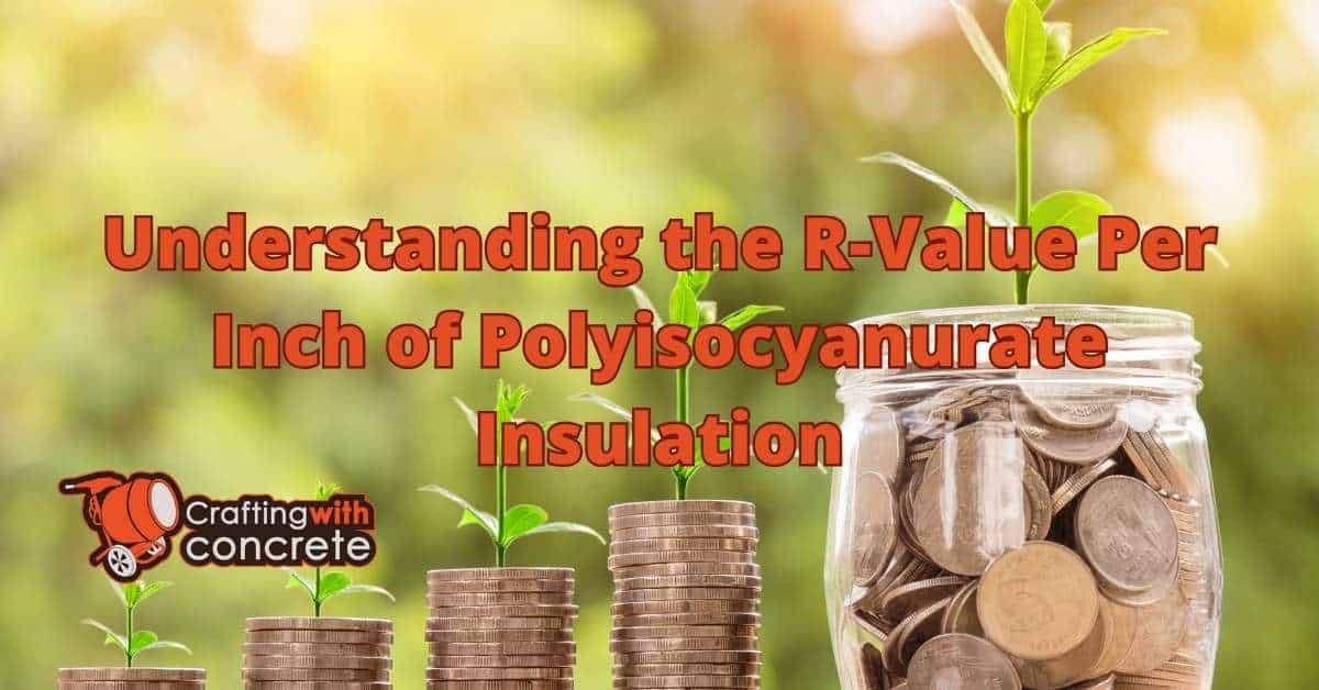 High R-Value Polyisocyanurate Insulation - craftingwithconcrete.com