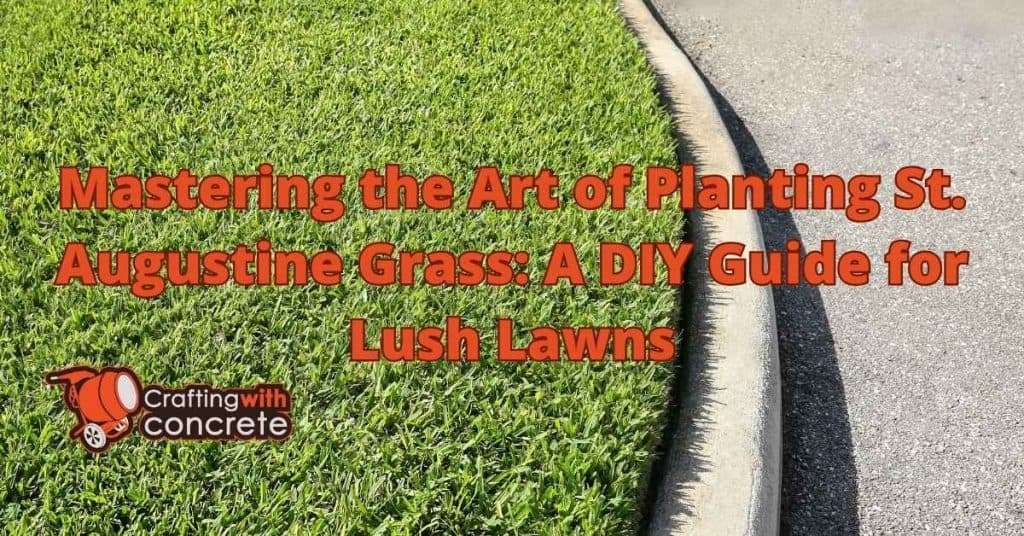 Mastering the Art of Planting St. Augustine Grass A DIY Guide for Lush Lawns